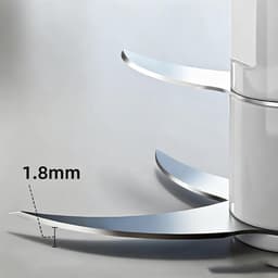 Mini Voedselhakmolen - Kleine Keukenmachine - Maalt Ingrediënten - Oplaadbaar Draadloos - 350 ml Capaciteit - Blauw — thumbnail 2