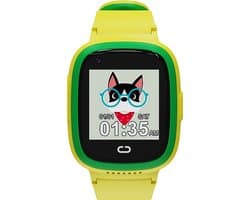 Canyon Sunny - Smartwatch voor Kinderen - 4G GPS - Spelletjes en Muziek - Groen