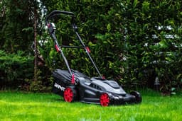 Elektrische grasmaaier - Grasmaaier - Gazon onderhoud - Krachtige 1500W motor - 36 cm maaibreedte - Grijs — thumbnail 5