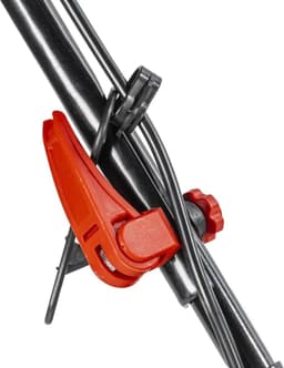 Elektrische Grasmaaier - Loopmaaier Duwmaaier - Gazon Onderhouden - Spatwaterdicht IPX4 - 32 cm Snijbreedte - Rood Zwart — thumbnail 3