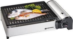 Kemper draagbare Plancha grill in koffer - draagbare gasbarbecue zonder gasfles — thumbnail 5