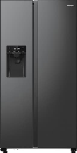Hisense RS5P535NTFE Freestanding Fridge Freezer - 535L Capacity - Side-by-Side - No Frost - Stainless Steel — thumbnail 1