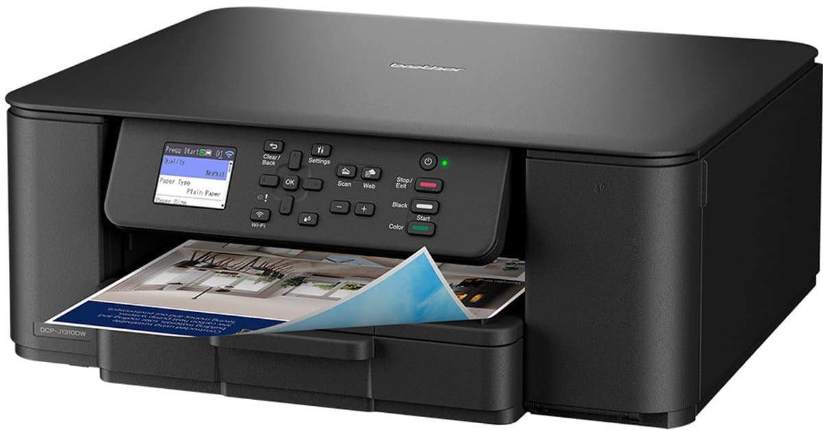 Brother All-in-One Inkjet Printer DCP-J1310DWRE | | 4977766841856 — afbeelding 1