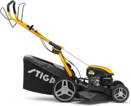Stiga Grasmaaier Combi 748 S Benzine 2,2 Kw 155 Cm Zwart/geel — thumbnail 4