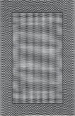 vidaXL - Buitenkleed - ARAKIL - 160x230 - cm - PP - grijs — thumbnail 1