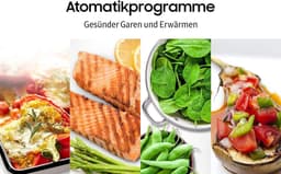 Magnetron met Grill 800 W 23l - Quick Defrost - 27 automatische programma's - Zilver — thumbnail 4