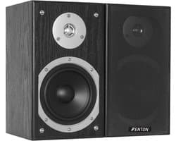 Luidsprekers - Fenton SHFB55B Boekenplank luidsprekerset 5 - 140W - Zwart