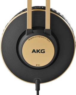 AKG K92 Zwart, Goud Circumaural Hoofdband koptelefoon — thumbnail 3