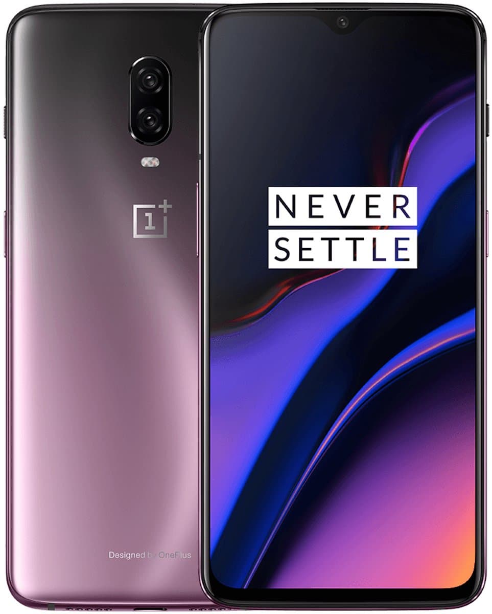 OnePlus 6T - 128 GB - Dual Sim - Paars — afbeelding 1