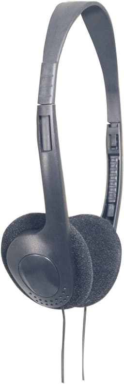 SoundLAB hoofdtelefoon met comfortabele hoofdband - zwart - 5 meter — thumbnail 1