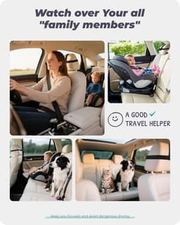 Dashcam Full HD 1080P met Twee Camera's voor Auto — thumbnail 2