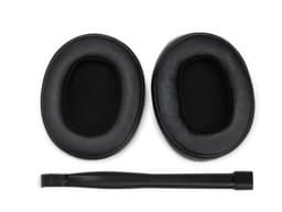 Set Oorkussens voor Skullcandy Koptelefoon - Crusher Oorkussen - Crusher Wireless/Crusher Evo/Crusher ANC/Crusher 360/Hesh 3/Hesh Evo/Hesh ANC/Venue Wireless - Kunstleer met Traagschuim - Zwart — thumbnail 3