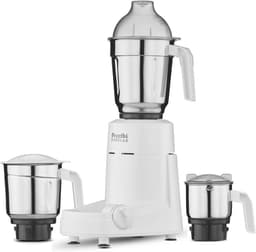 Krachtige Keukenmachine 750 Watt met 3 RVS Mengbekers — thumbnail 1