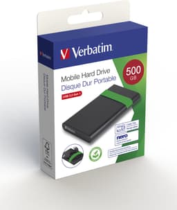 Verbatim Gecertificeerde gereviseerde harde schijf USB 3.2 Gen 1 500GB — thumbnail 2