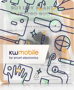 kwmobile 6x cover voor oordopjes - geschikt voor Samsung Galaxy Buds FE - Van memory foam in zwart - Maat S, M en L — thumbnail 2