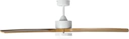 JATA JVTE4232 - plafondventilator met verlichting - afstandsbediening - 132 cm diameter - voor ruimtes tot 25m2 - timer - 6 snelheden — thumbnail 2