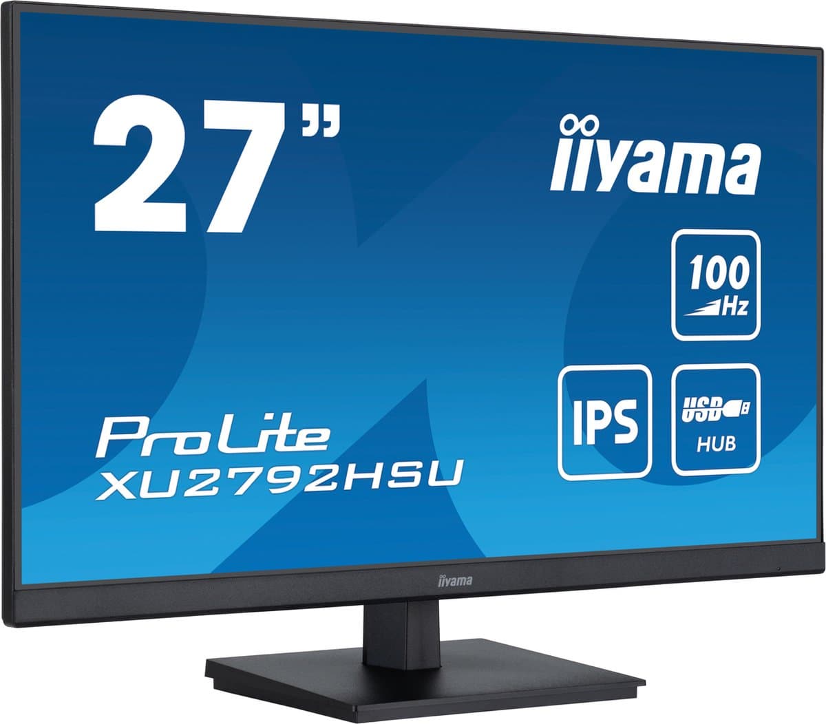 iiyama ProLite XU2792HSU-B6 - 27 inch - Full HD - IPS - USB-Hub (4x) — afbeelding 1