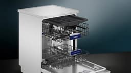 Siemens iQ300 SN23HW02ME, Vrijstaand, Volledige grootte (60 cm), Wit, Wit, Knoppen, Siemens rackMatic — thumbnail 3