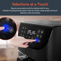 Digitaal Touchscreen Airfryer 5.8QT met 11 Voorgeprogrammeerde Instellingen — thumbnail 3