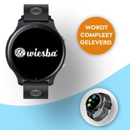 Wiesba WB56 - GPS horloge kind | 4G kinder smartwatch | Wiesba WB56 | Kinderhorloge met GPS | SOS horloge kind | Videobellen horloge kind | GPS tracker horloge kinderen | Smartwatch kinderen waterproof | Kinderhorloge schoolmodus — thumbnail 1