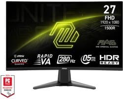 MSI MAG 276CXF - Full HD Curved Gaming Monitor - 280hz - 27 inch