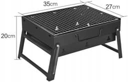 Draagbare Koolgrill in Kofferformaat - Compact en Opvouwbaar — thumbnail 5