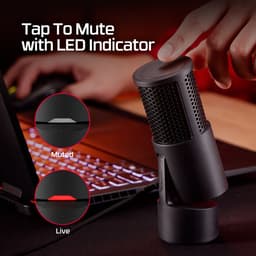 HyperX SoloCast 2 USB Streaming Microfoon — thumbnail 5