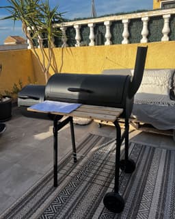 BELIANI SATAH - Houtskoolgrill - Zwart - Staal — thumbnail 4