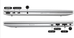 "HP EliteBook 8 G1i AI PC Wolf Pro Security Edition Intel Core Ultra 7 255U Laptop 35,6 cm (14"") WUXGA 32 GB DDR5-SDRAM 1 TB SSD Wi-Fi 7 (802.11be) Windows 11 Pro Zilver" — thumbnail 3