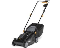 RFWR® Elektrische grasmaaier 38 cm met 1400 W motor voor gazons tot 500 m²