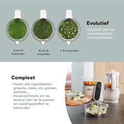 RFWR® Multifunctionele 6-in-1 Keukenmachine voor Baby: Stomen, Mixen, Steriliseren en Meer — thumbnail 2