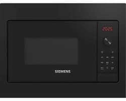 solo magnetron 20l 800w inbouw zwart - siemens - bf523lmb3