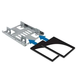 StarTech.com Dubbele 2,5 inch naar 3,5 inch HDD-steun voor SATA harde schijven 2,5 inch naar 3,5 inch steun met 2 schijven voor montagebay — thumbnail 5