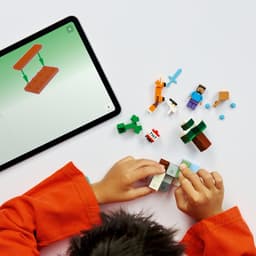LEGO Minecraft - Steve's Taiga-avontuur Constructiespeelgoed — thumbnail 3