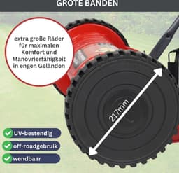 Handmaaiers voor Grasmaaien met 40 cm Snijbreedte - Ergonomisch en Milieuvriendelijk — thumbnail 4