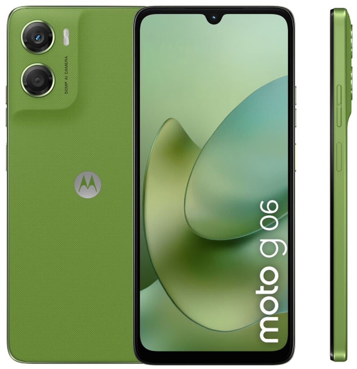 MOTOROLA Moto G06 - 4GB - 256 GB Groen — afbeelding 1