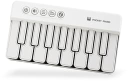 Mini keyboard piano - Piano kind - Speelgoed Voor Kinderen - Educatief Speelgoed -Draagbare zakpiano - Wit — thumbnail 1