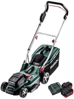Metabo RM 36-18 LTX BL 36 accugrasmaaier 36 V ( 2x 18 V ) LTX Brushless + 2x accu 5,5 Ah + lader — thumbnail 4