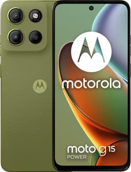 Motorola moto g15 power - 8/256GB - Iguana Green — thumbnail 1