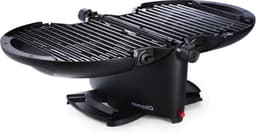 nomadiQ BBQ 3.0 - De ultieme lichtgewicht draagbare gas BBQ / Grill - Barbecue voor op de camping & vakantie - Zwart — thumbnail 1