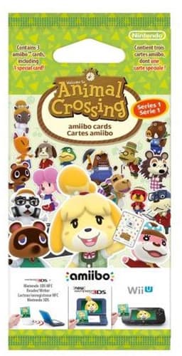 Nintendo amiibo Animal Crossing Happy Home Designer 3 Card Pack - Wii U + NEW 3DS — thumbnail 5