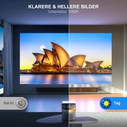 Lexium Mini beamer - Projector - Beamerscherm - Projectiescherm - Outdoor & Indoor Projector - — thumbnail 4