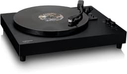 Lenco Platenspeler - Houten Platenspeler met Bluetooth en ingebouwde speakers - LS-60BK - Zwart — thumbnail 3