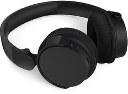 PHILIPS TAH4209BK Lightweight On Ear draadloze Bluetooth Headphones met Passive Noise Isolation - 55 uur afspeeltijd, natuurlijk geluid, heldere gesprekken, Dynamic Bass, 2 uur USB-laden - Zwart — thumbnail 2