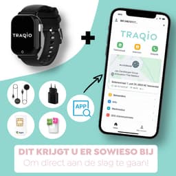 Traqio TRQ04 - GPS horloge kinderen - gps horloge kind - kinderhorloge bellen - gps tracker kinderhorloge - kinderhorloge met gps - kinderhorloge - Kinder smartwatch GPS - GPS horloge school — thumbnail 4