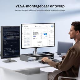 ZRSS® Portable monitor - Draagbaar scherm voor laptop - Extra beeldscherm - 15,6 Inch — thumbnail 3