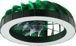 Brilliant Fanora - Plafondventilator - Met verlichting - LED 30W - 2700K-6500K - Dimbaar - Zwart - Zeer stil — thumbnail 1