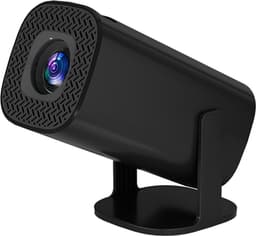 Proun Mini Beamer - Alles-in-één met 4K-ondersteuning - Full HD - iOS & Android - Mini Projector Smart TV - Zwart — thumbnail 1