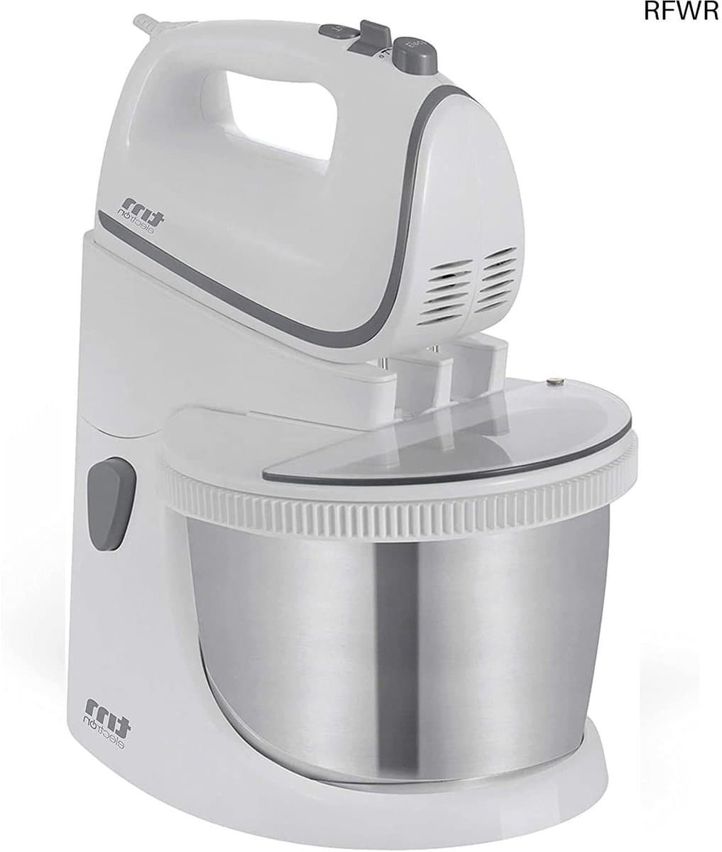 RFWR® Kneedmachine 450 W met 2,5 L kom, kneedhaak en garde – Ideaal voor bakken — afbeelding 1