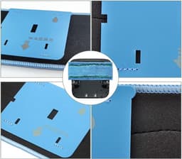 8 x Wasbare dweildoeken voor dweilrobot - maat: 28 cm x 10.4 cm - accessoires compatibel met Braava Jet M6 - iRobot - vervanging van hoge kwaliteit - microvezel - dweilpads - dweilrobot - Passen niet op de elektrische dweilen. — thumbnail 4